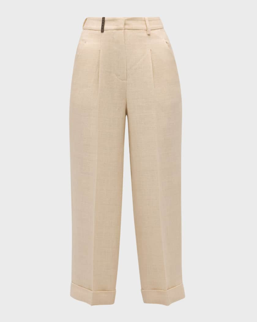 Peserico textured cargo pants - Neutrals