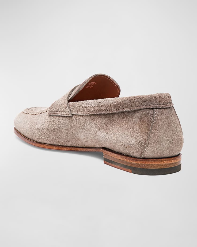 Men's Door Suede Penny Loafers