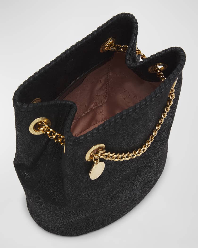 Falabella Vegan Leather Chain Bucket Bag