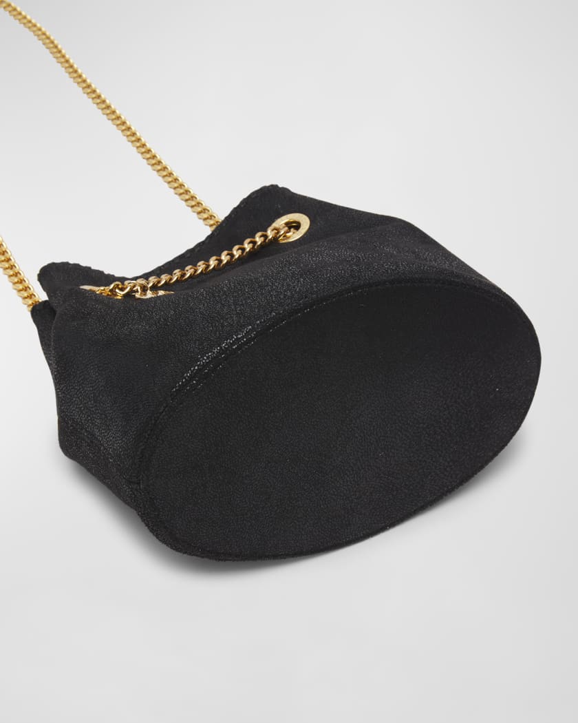 Falabella Vegan Leather Chain Bucket Bag