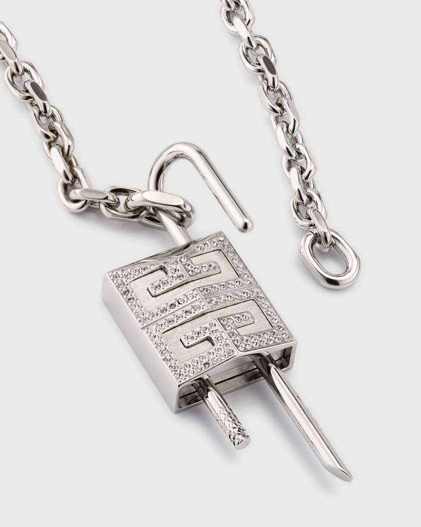 Mens lock pendant discount