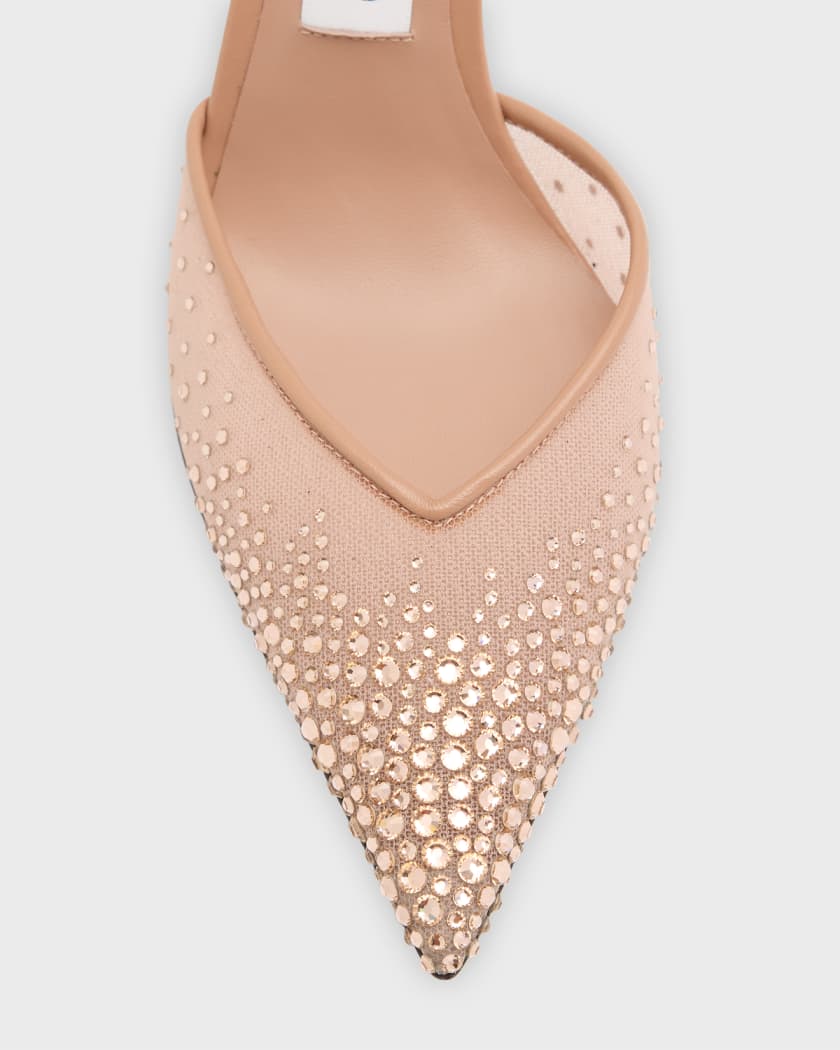 Susaham studded outlet ankle strap pumps