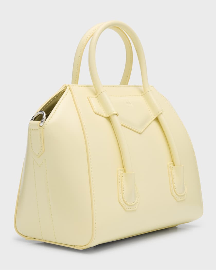 Givenchy Antigona Lock Mini Top Handle Bag in Box Leather Neiman