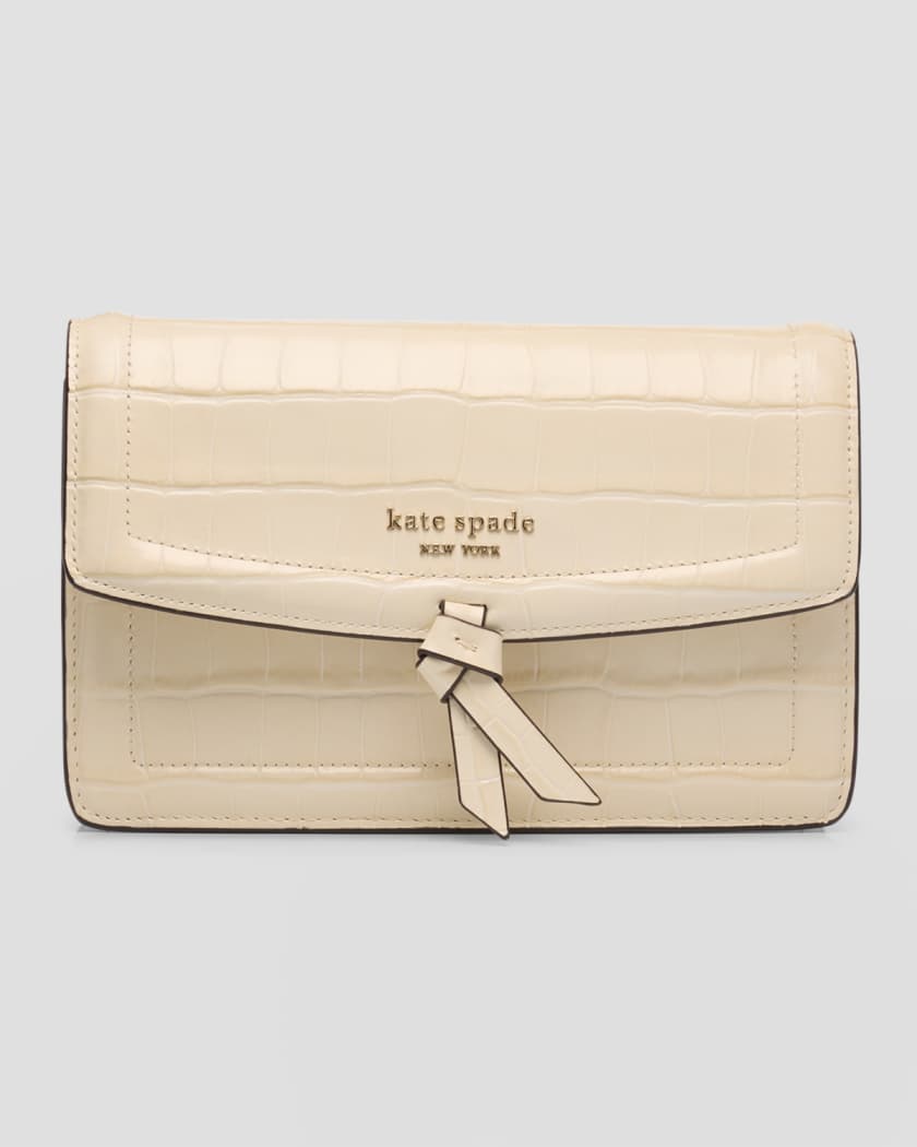 Buy Kate Spade New York Knott Flap Leather Crossbody Bag from Next USA