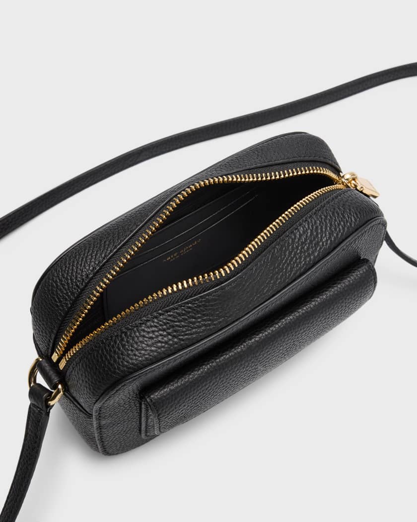kate spade new york ava pebbled leather crossbody bag | Neiman Marcus