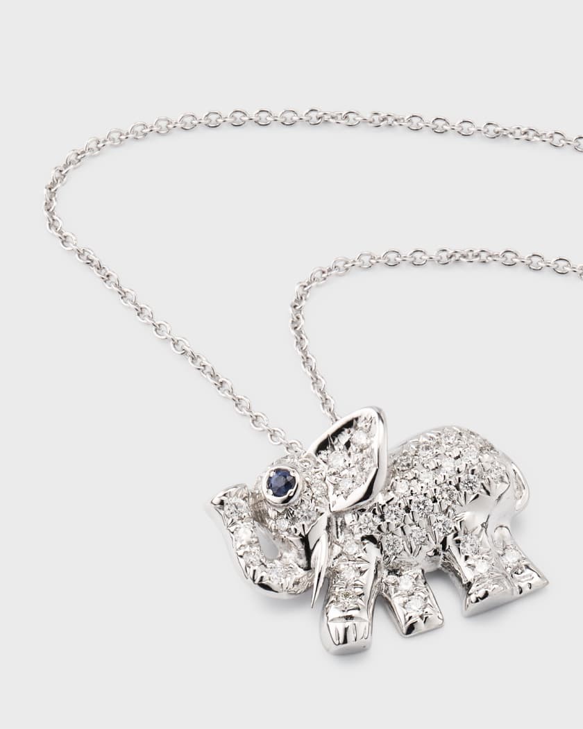 Elephant on sale coin necklace