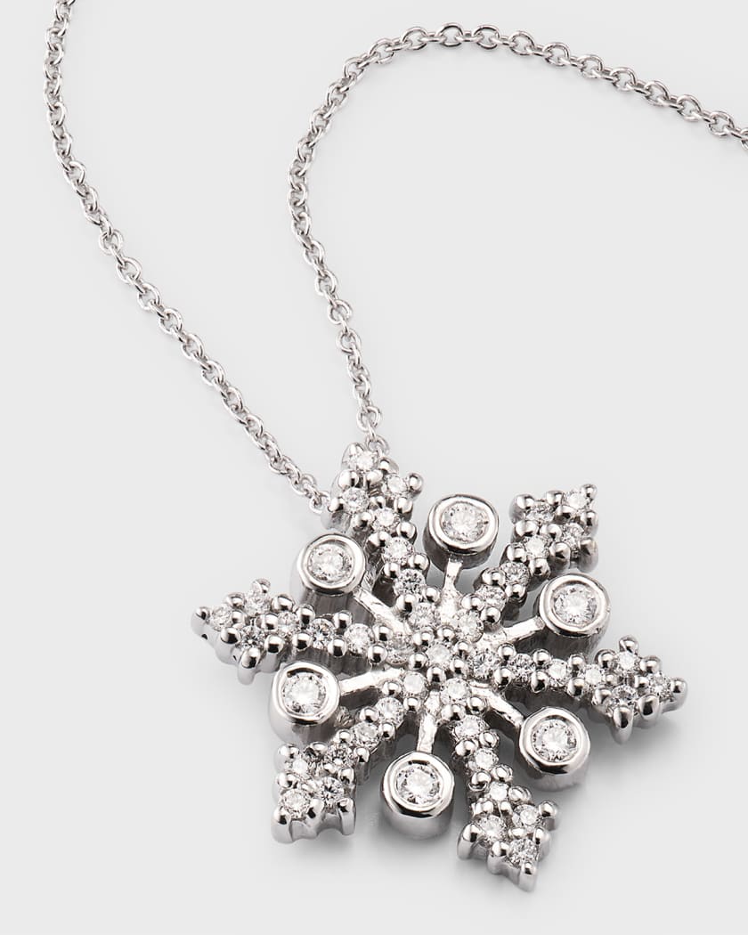 Roberto coin snowflake necklace top