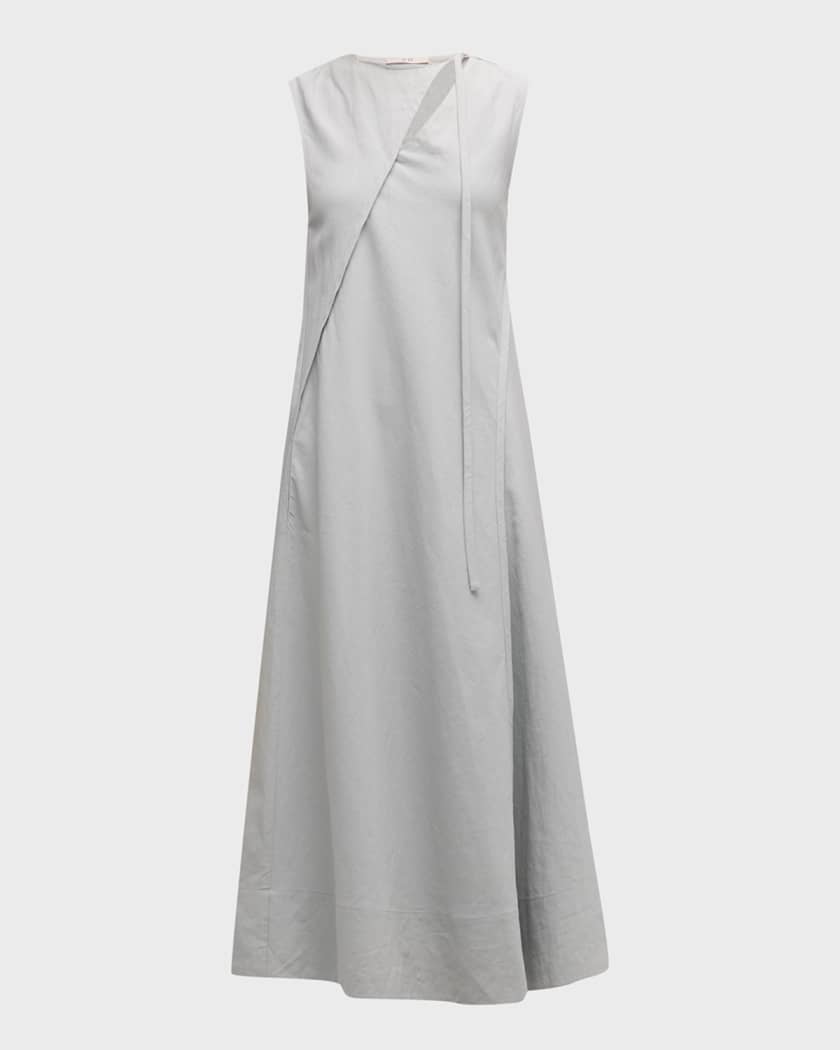 Neiman marcus linen dress top