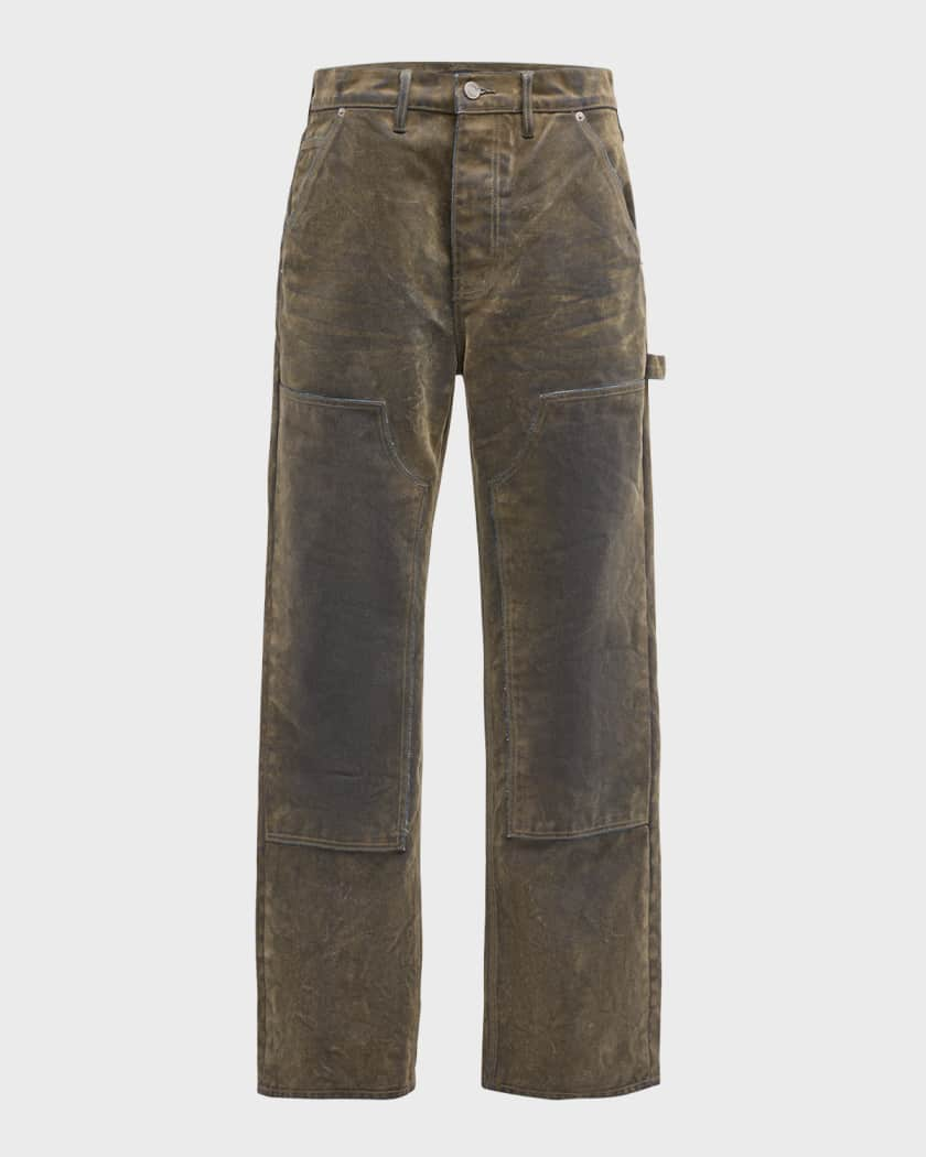 Men's Flocked Carpenter Jeans