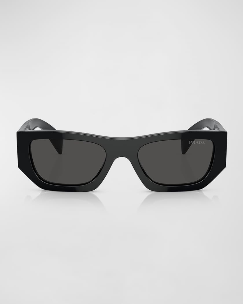 Men's Acetate Rectangle Sunglasses