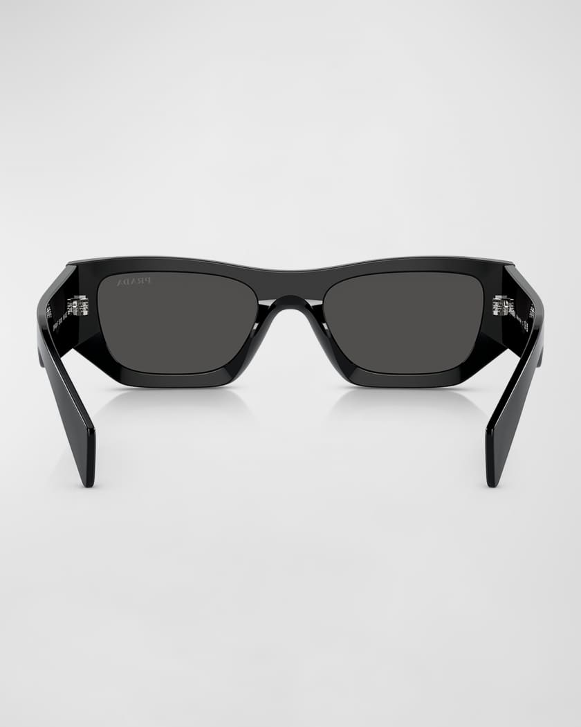 Men's Acetate Rectangle Sunglasses
