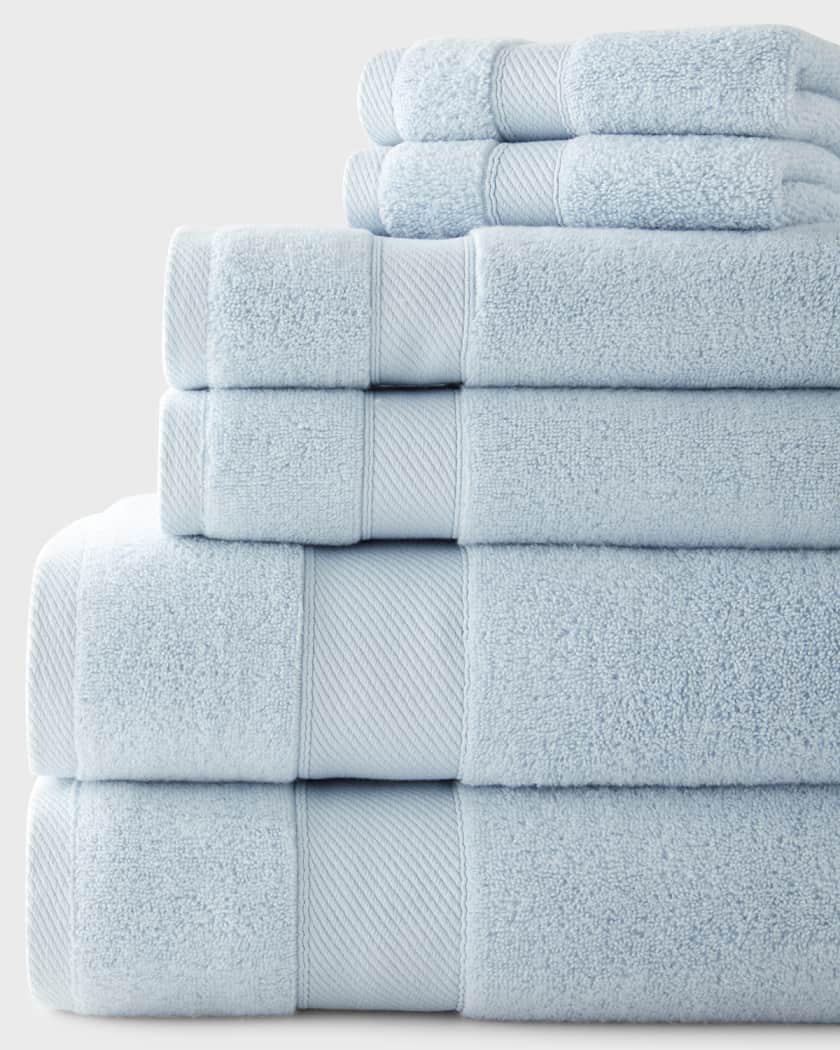 Charisma Classic 6-Piece Towel Set, Blue, Bath Towels & Bath Rugs Bath Towels & Towel Sets