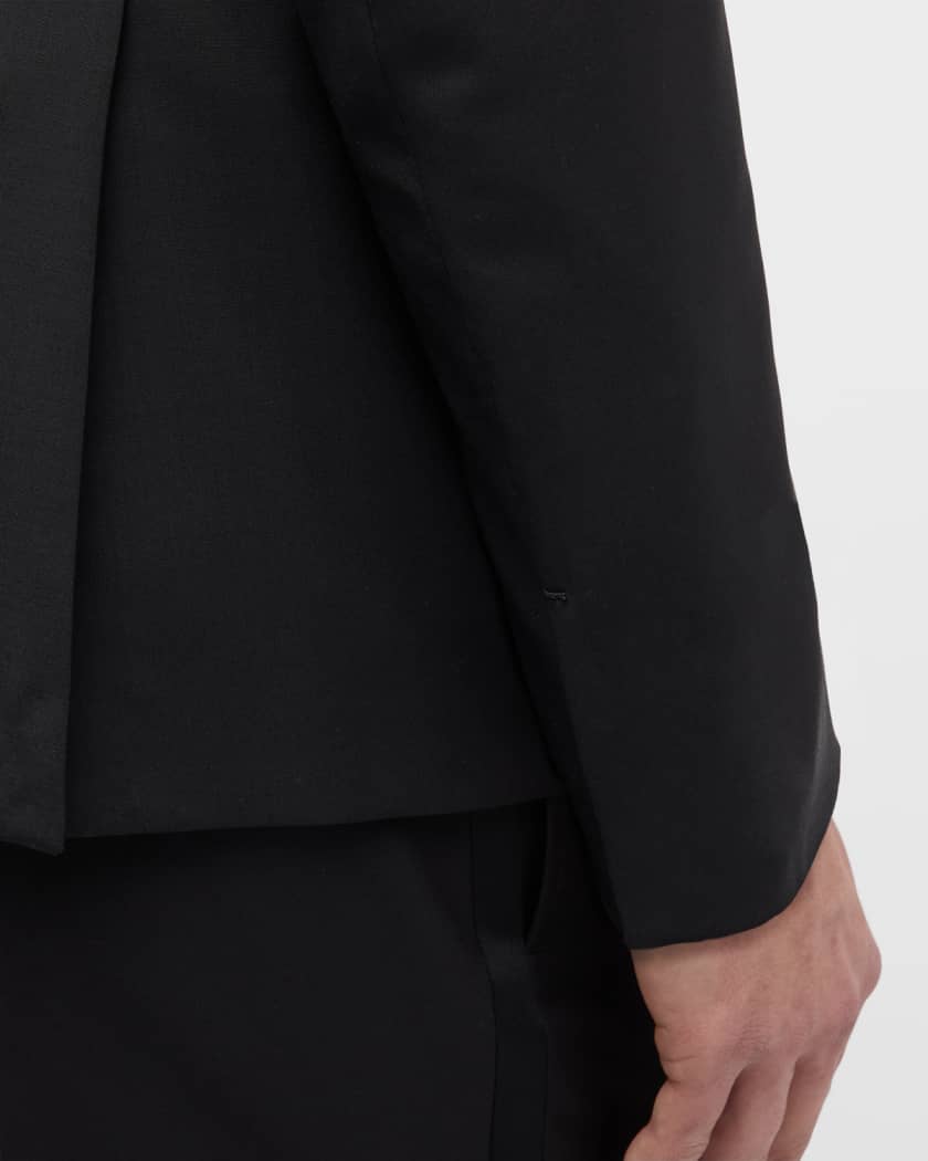 Men's Wool-Mohair Solid Tuxedo