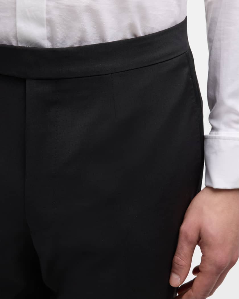 Men's Wool-Mohair Solid Tuxedo
