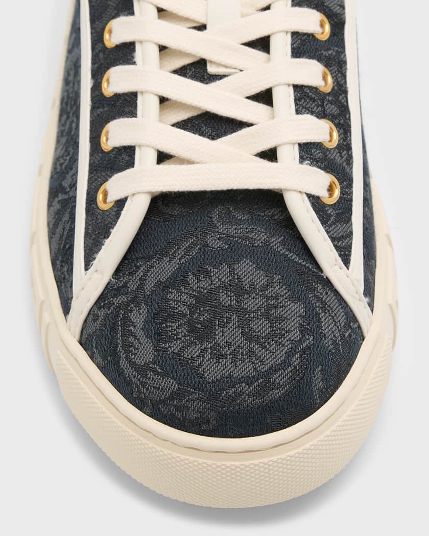 Versace canvas shoes sales