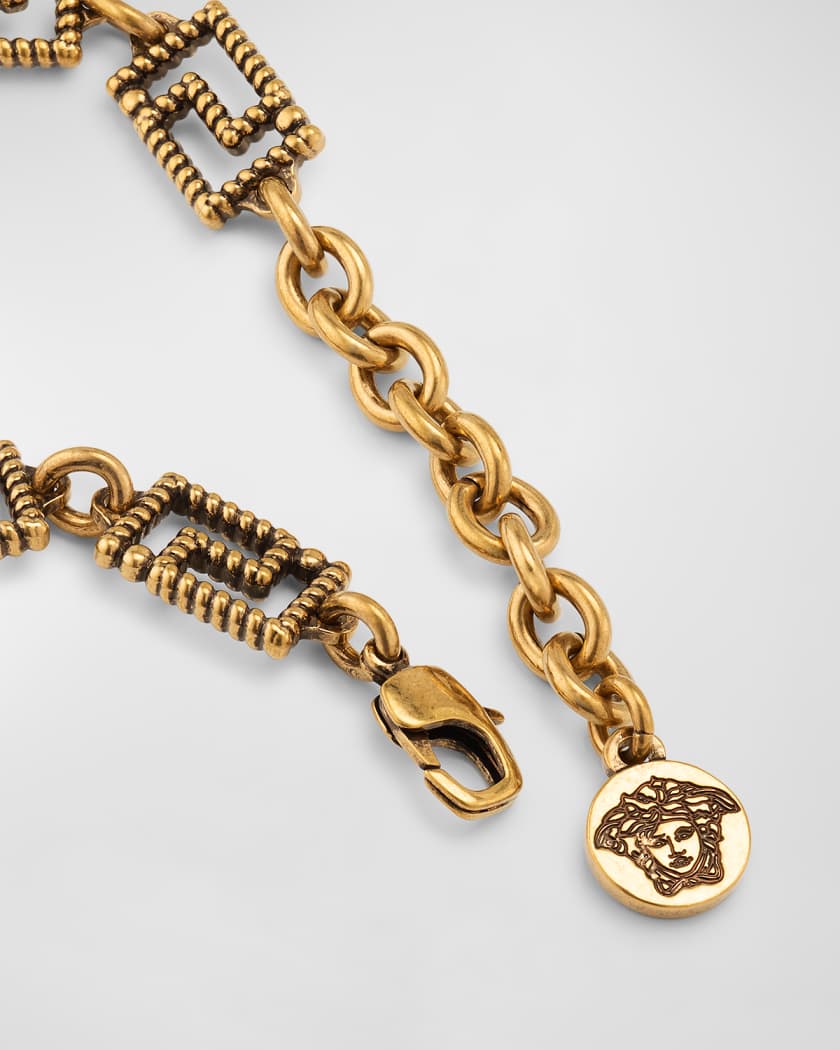 Versace Greca-chain bracelet - Gold