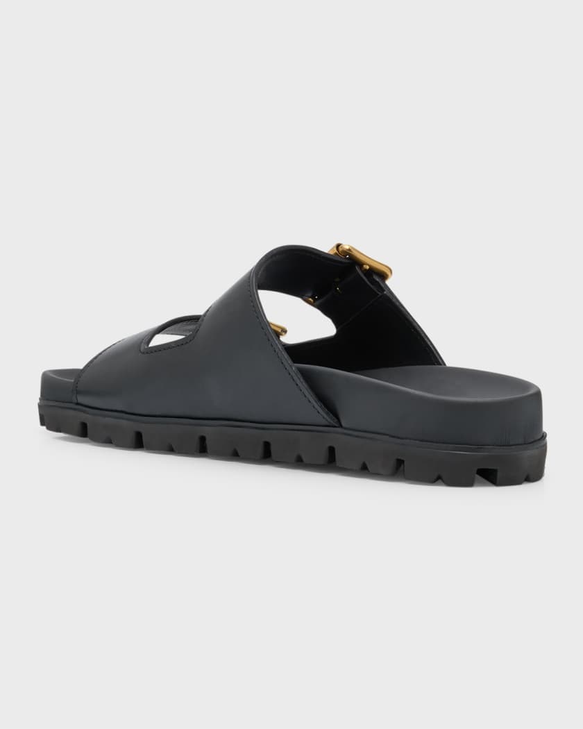 Prada slip store on sandals