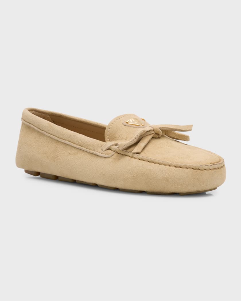 Prada driving outlet moccasins womens