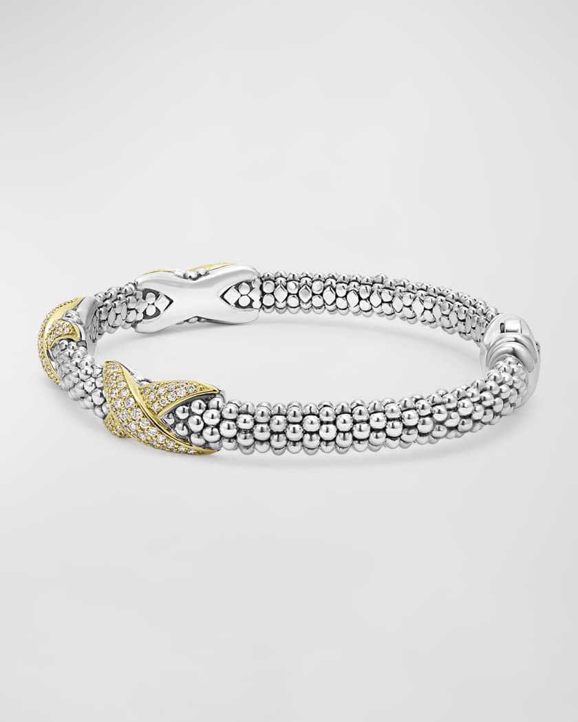 Quatre Classique, Diamond-Paved Bangle