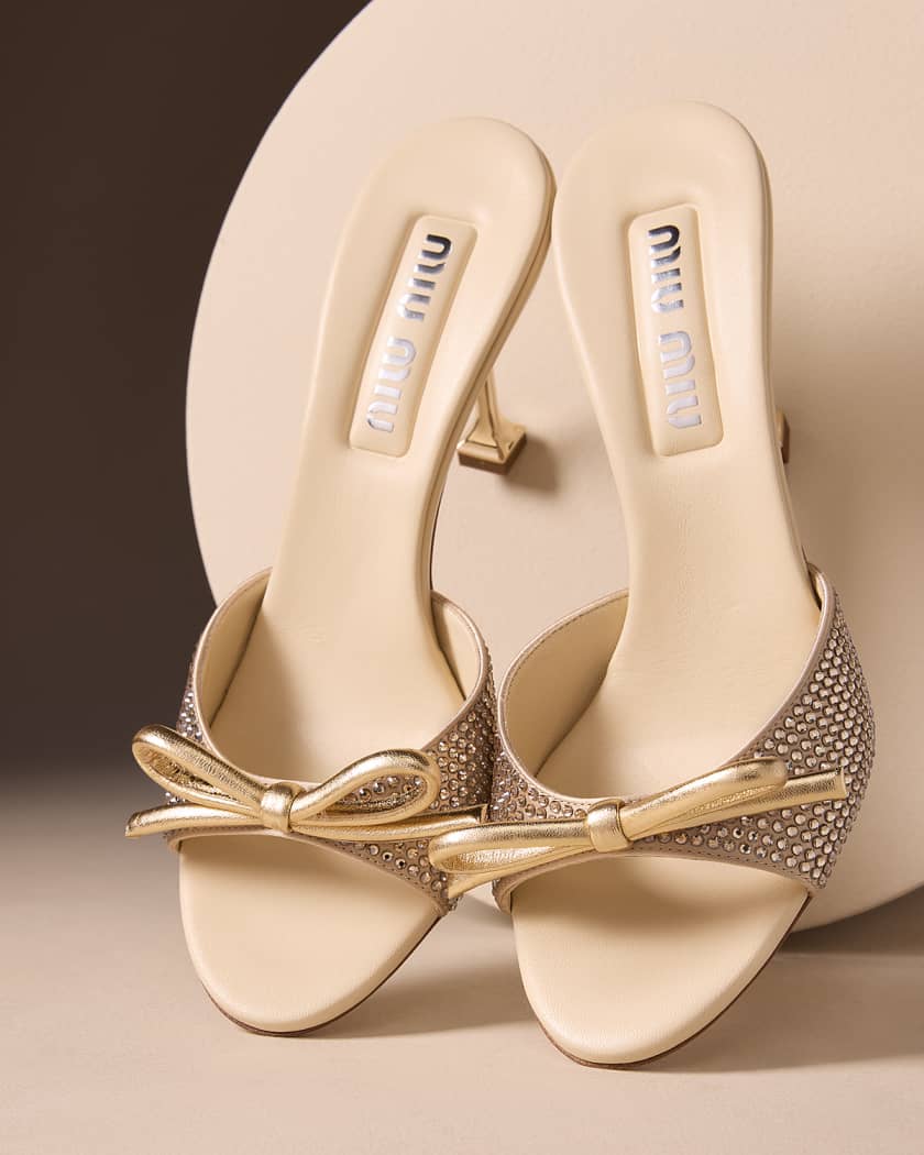 Bow deals mule sandals