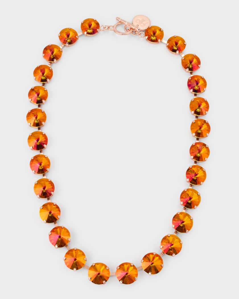 Crystal necklace store price