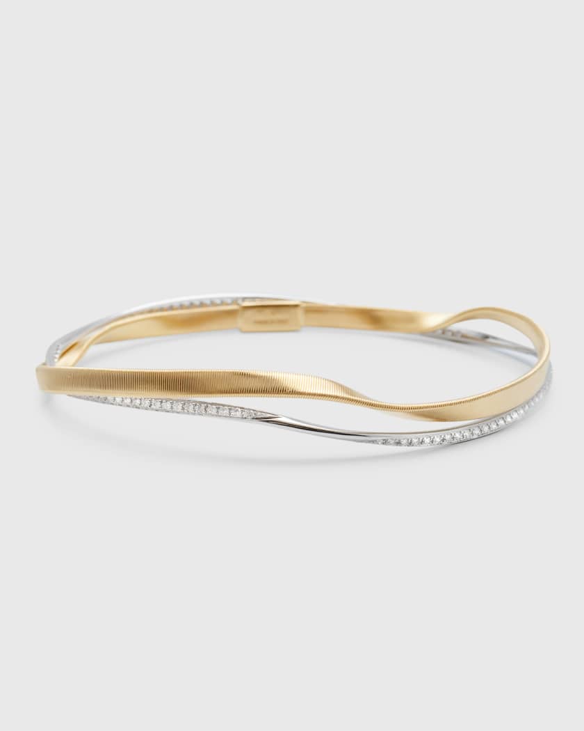 Marco Bicego Marrakech 18K Yellow and. White Gold Two Strand