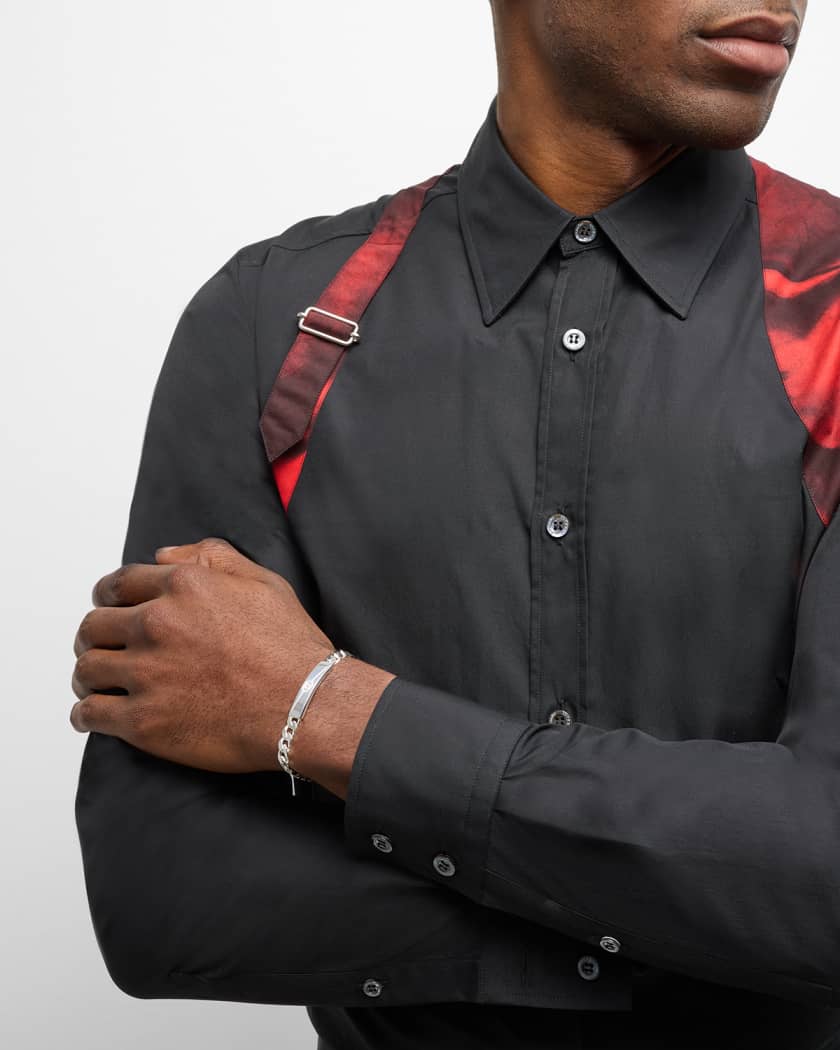 Men's Gucci Tag Bracelet, Silver