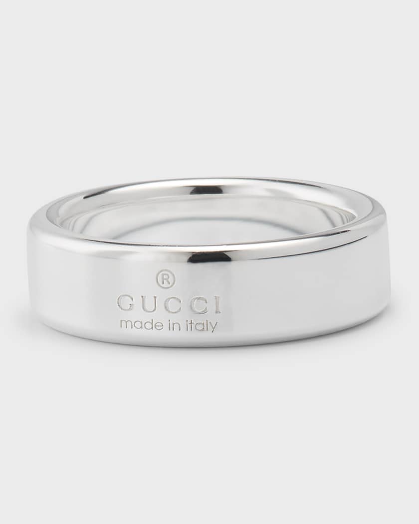 Gucci ring mens silver hotsell