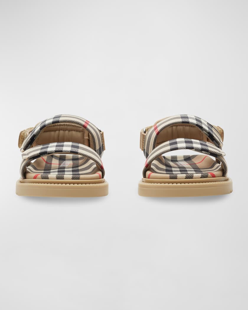 Kid's Jamie Check Sandals, Baby/Toddler