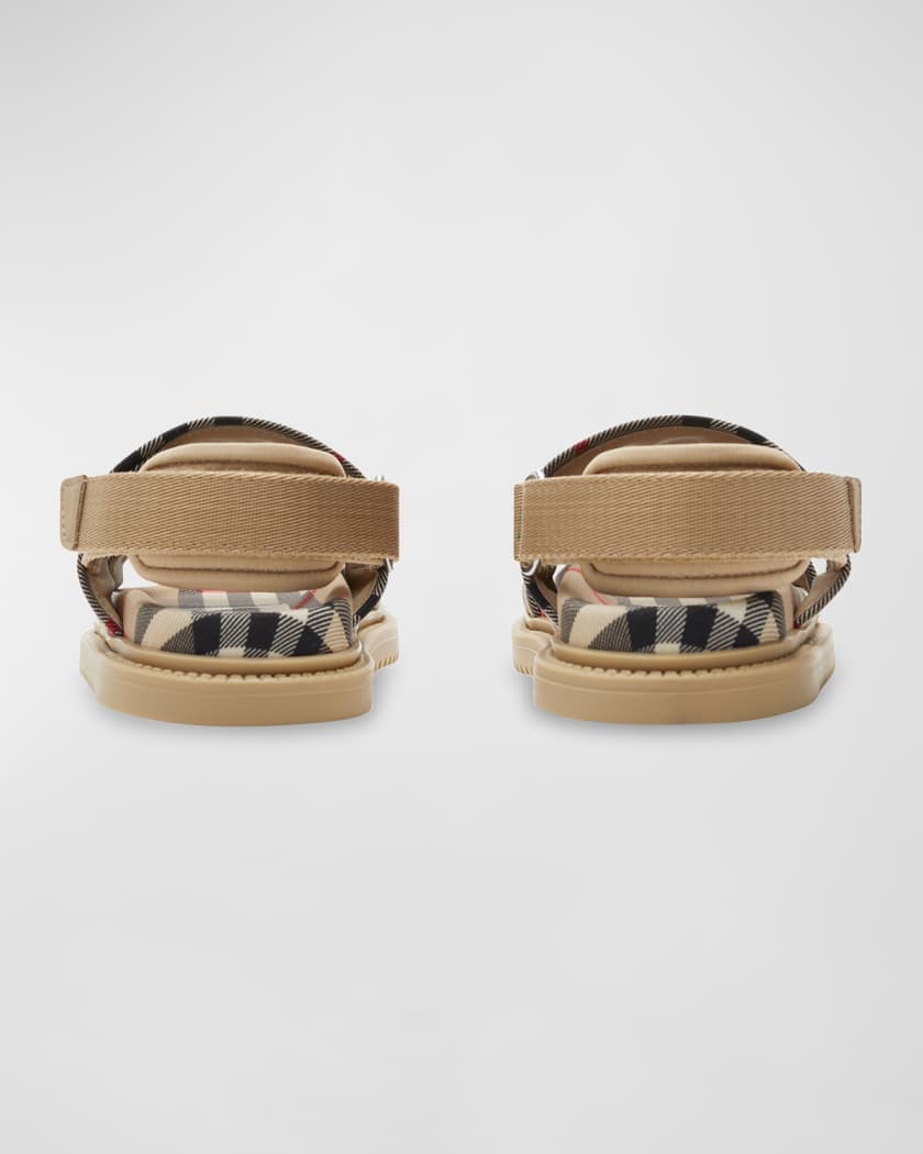 Kid's Jamie Check Sandals, Baby/Toddler