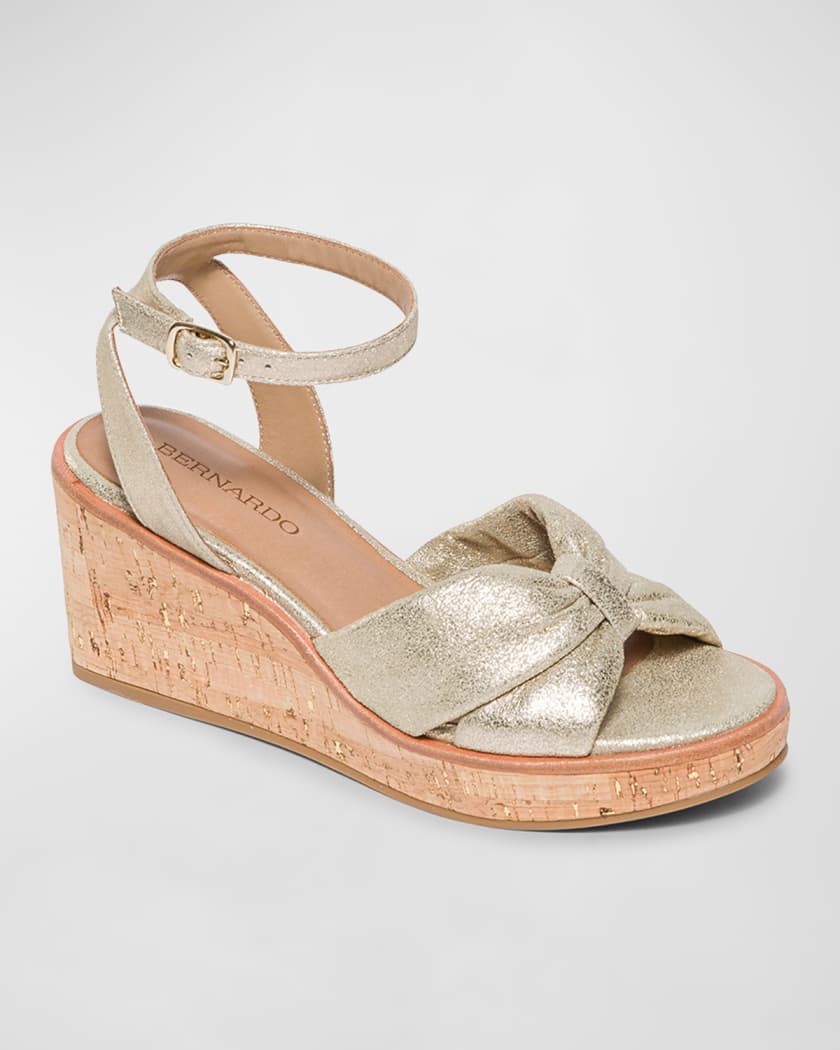 Bernardo top wedge sandals