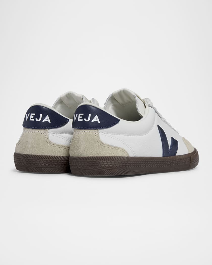 Volley Tricolored Low-Top Court Sneakers