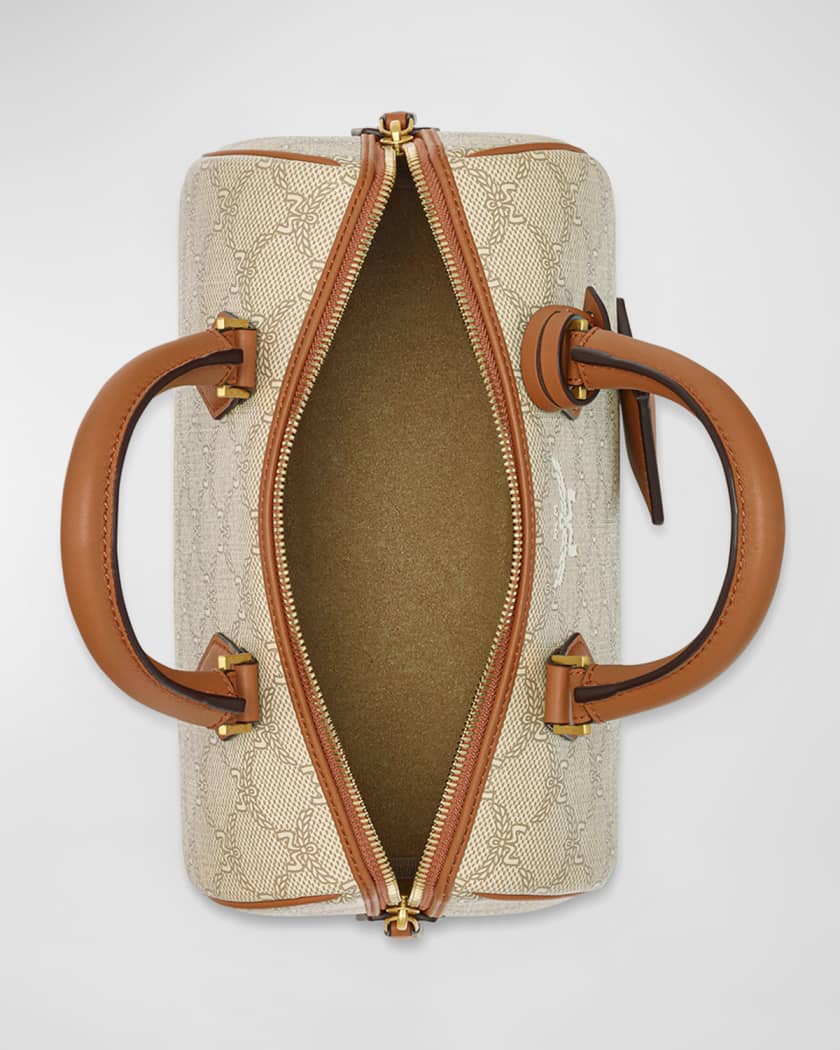 Ella Monogram Boston Top-Handle Bag