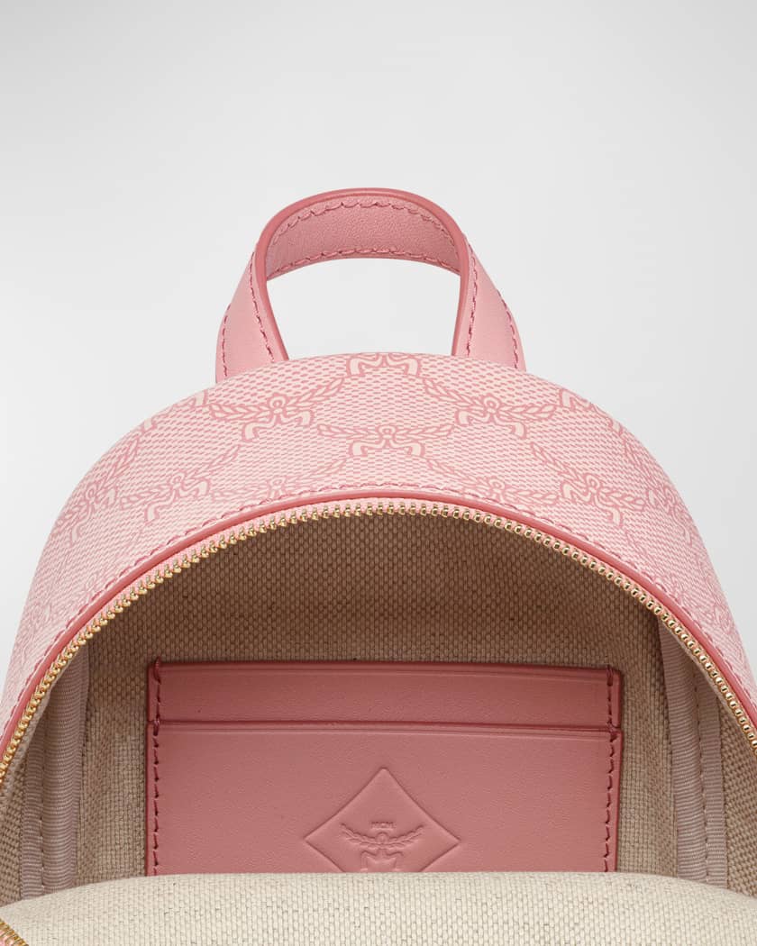 Stark Monogram Coated Canvas Backpack