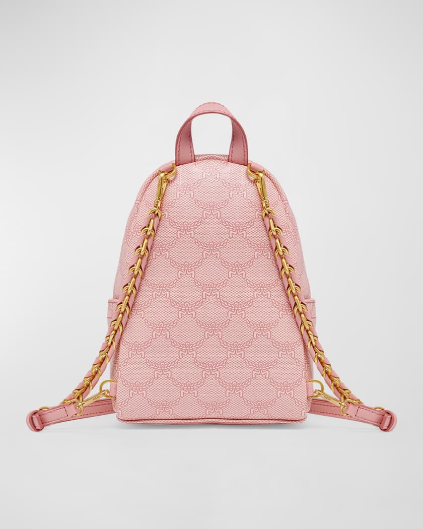 Stark Monogram Coated Canvas Backpack