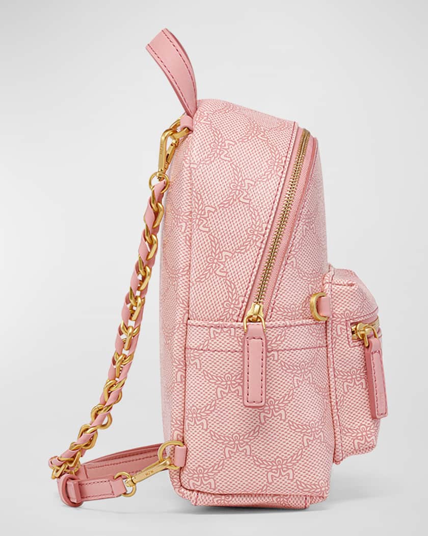 Stark Monogram Coated Canvas Backpack