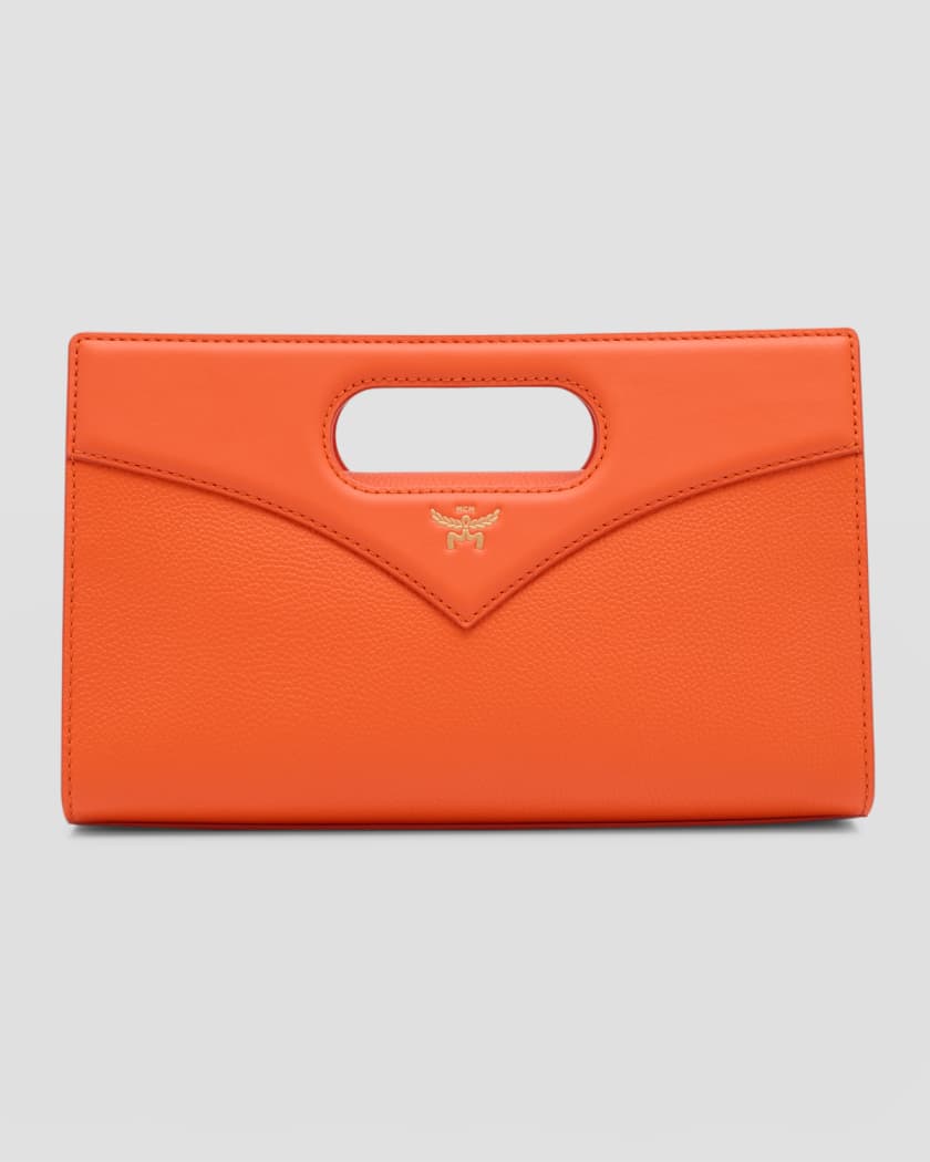 Mcm online orange bag
