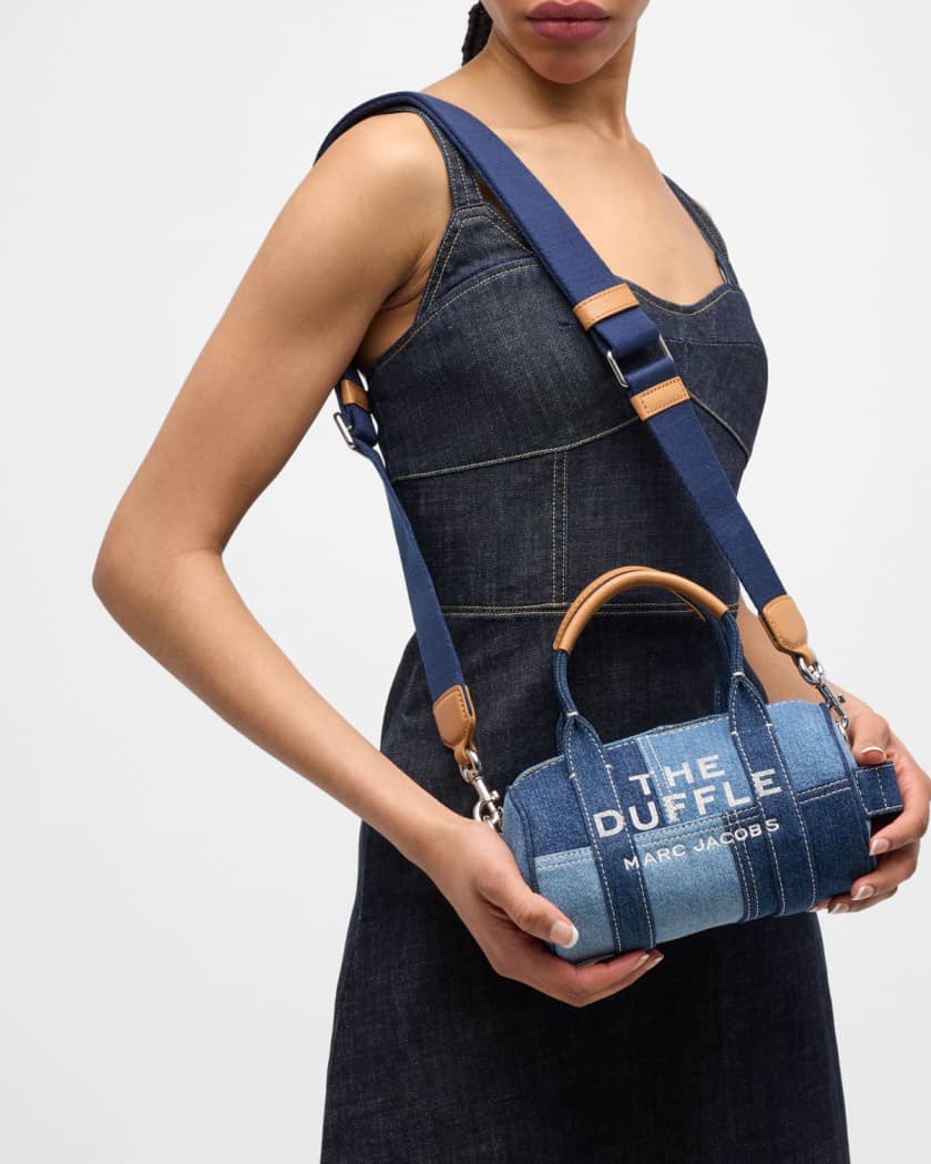 Marc Jacobs The Denim Mini Duffle Bag - Blue