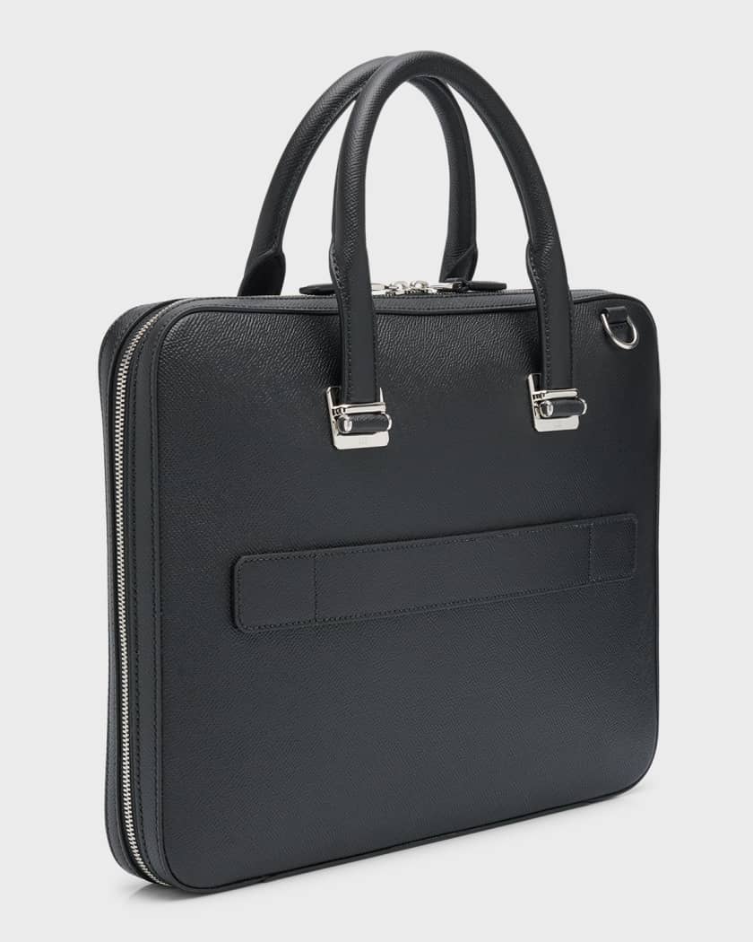 Dunhill leather 2025 briefcase