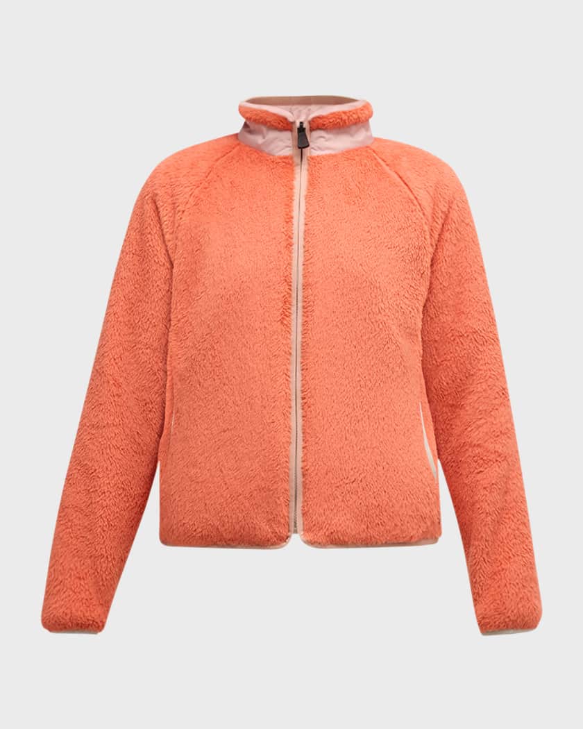 Water Repellent Reversible Fleece Jacket