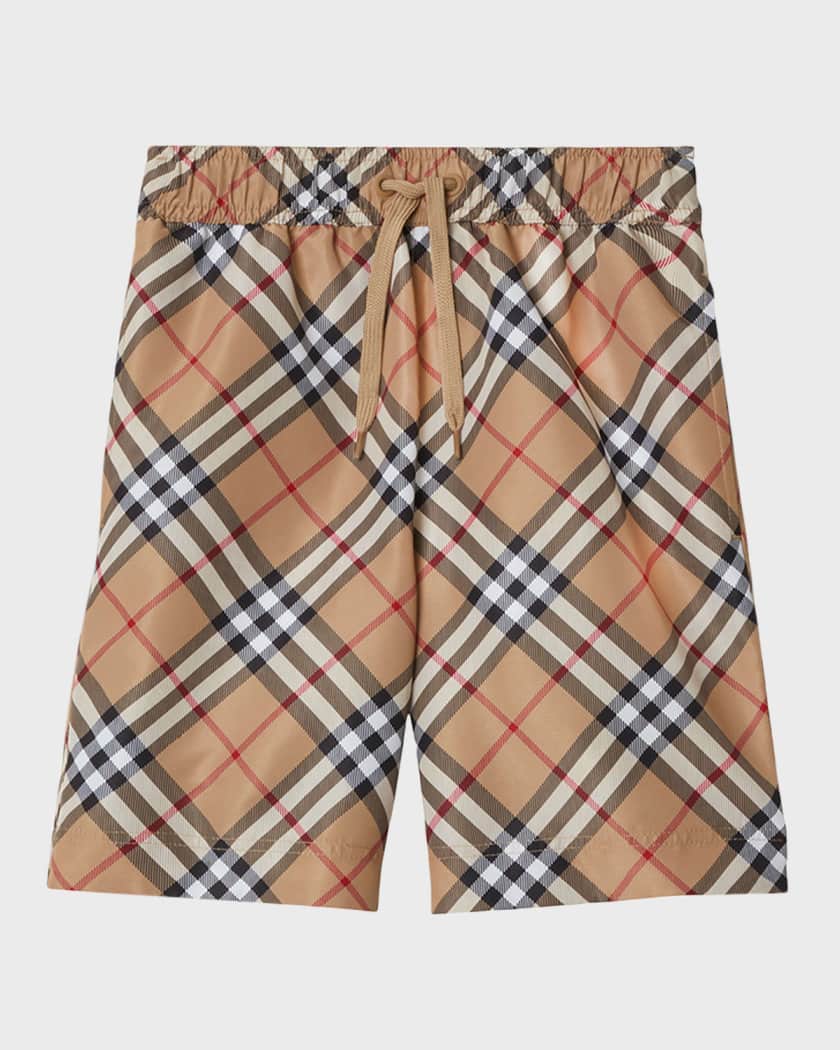 Boys burberry swim trunks shop