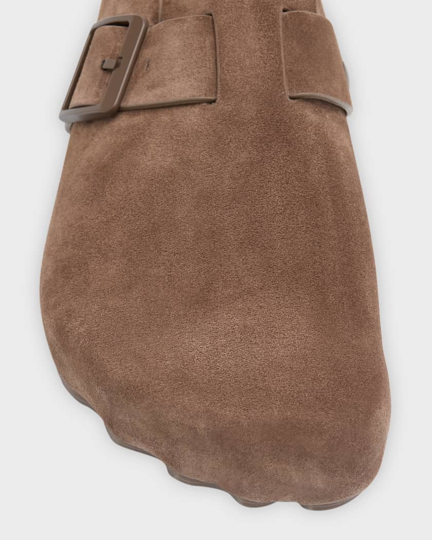 Men's Suede Sunday Mule Slippers