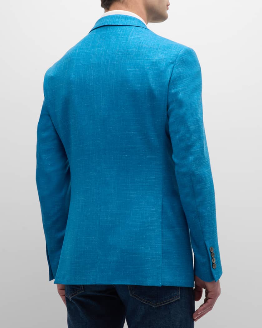 Emporio Armani Men's Linen-Blend Sport Coat | Neiman Marcus