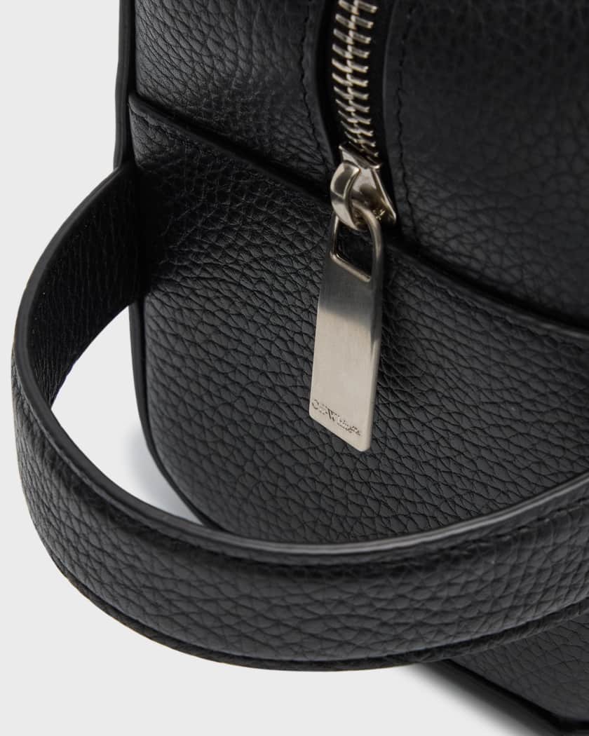 Off-White 3D Diag leather pouch bag - 1000 BLACK NO COLOR
