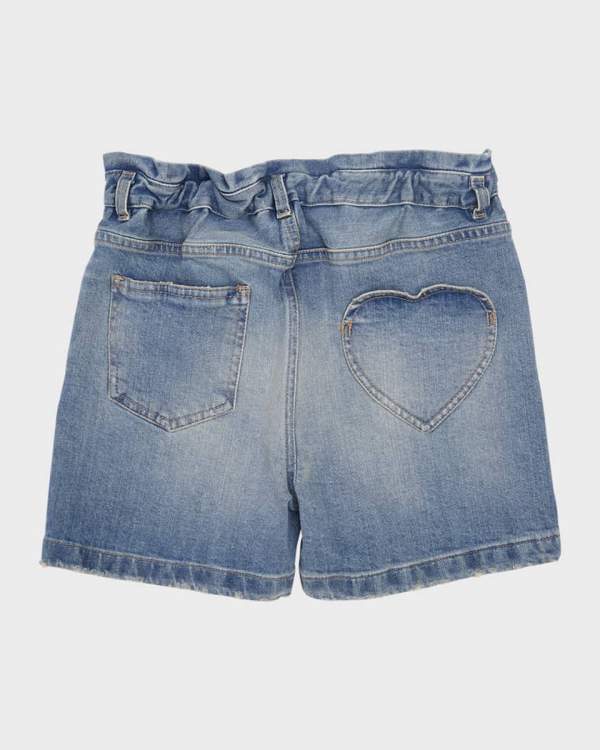 Size 12 denim hot sale shorts