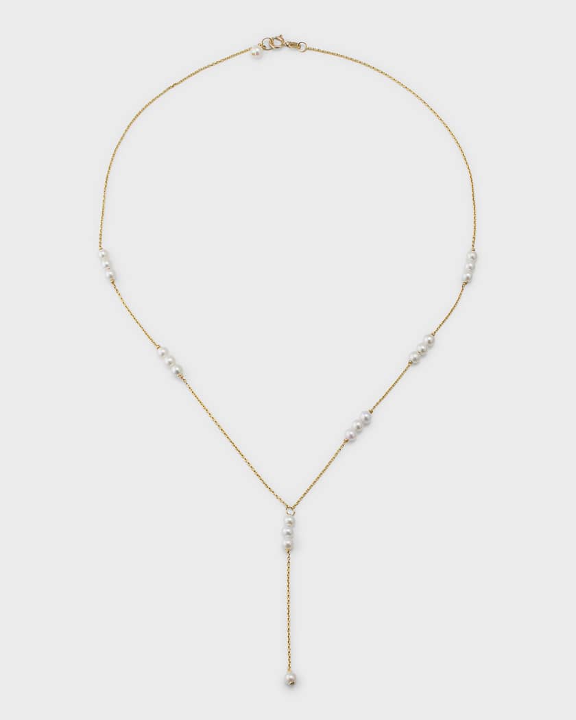 Poppy finch pearl shop necklace
