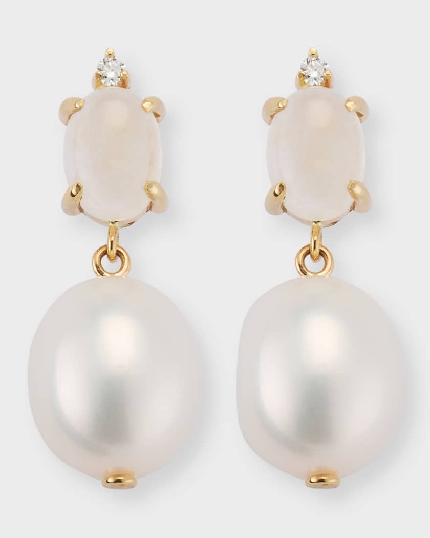 Poppy finch earrings top