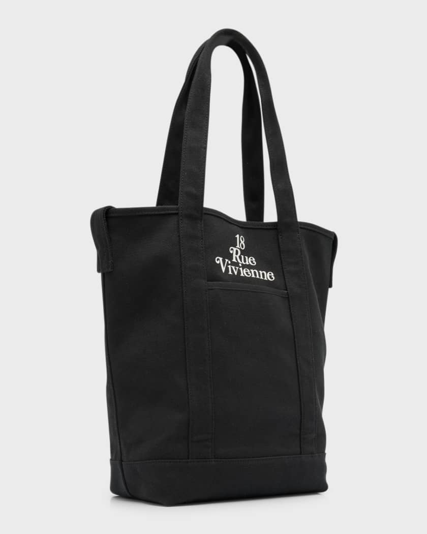 Kenzo logo-tag tote bag - Black