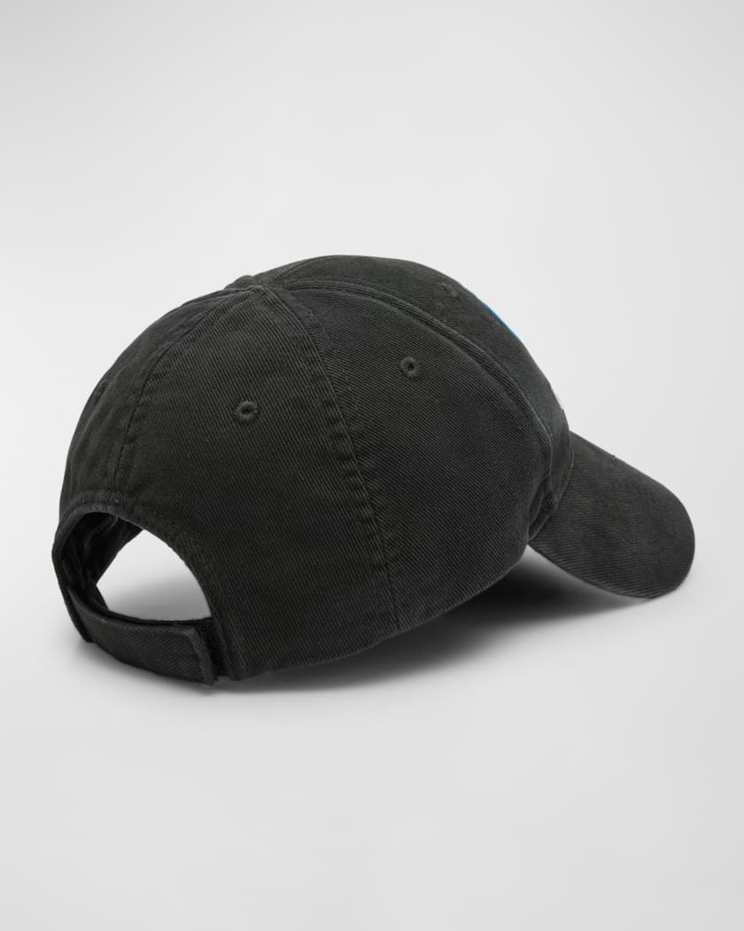 全品送料0円 Surfer Embroidered Men's Balenciaga Baseball Marcus Neiman | Cap 帽子