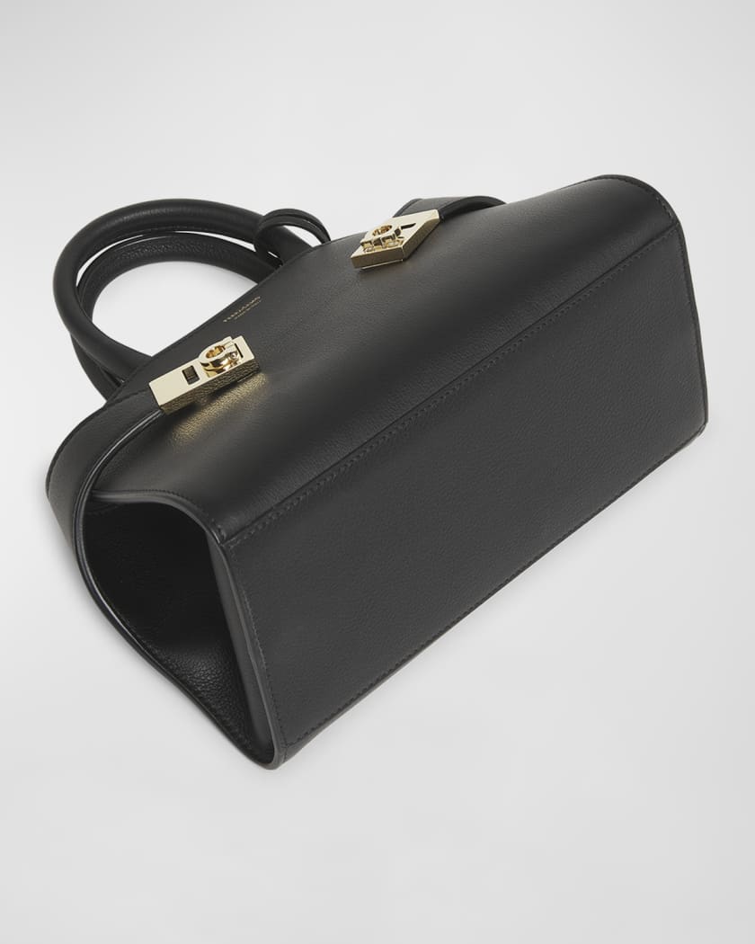 Mini Hug Leather Top-Handle Bag